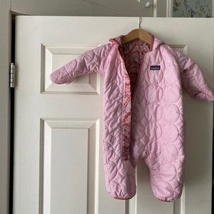 Patagonia Reversible Snowsuit, Size 6-9 months